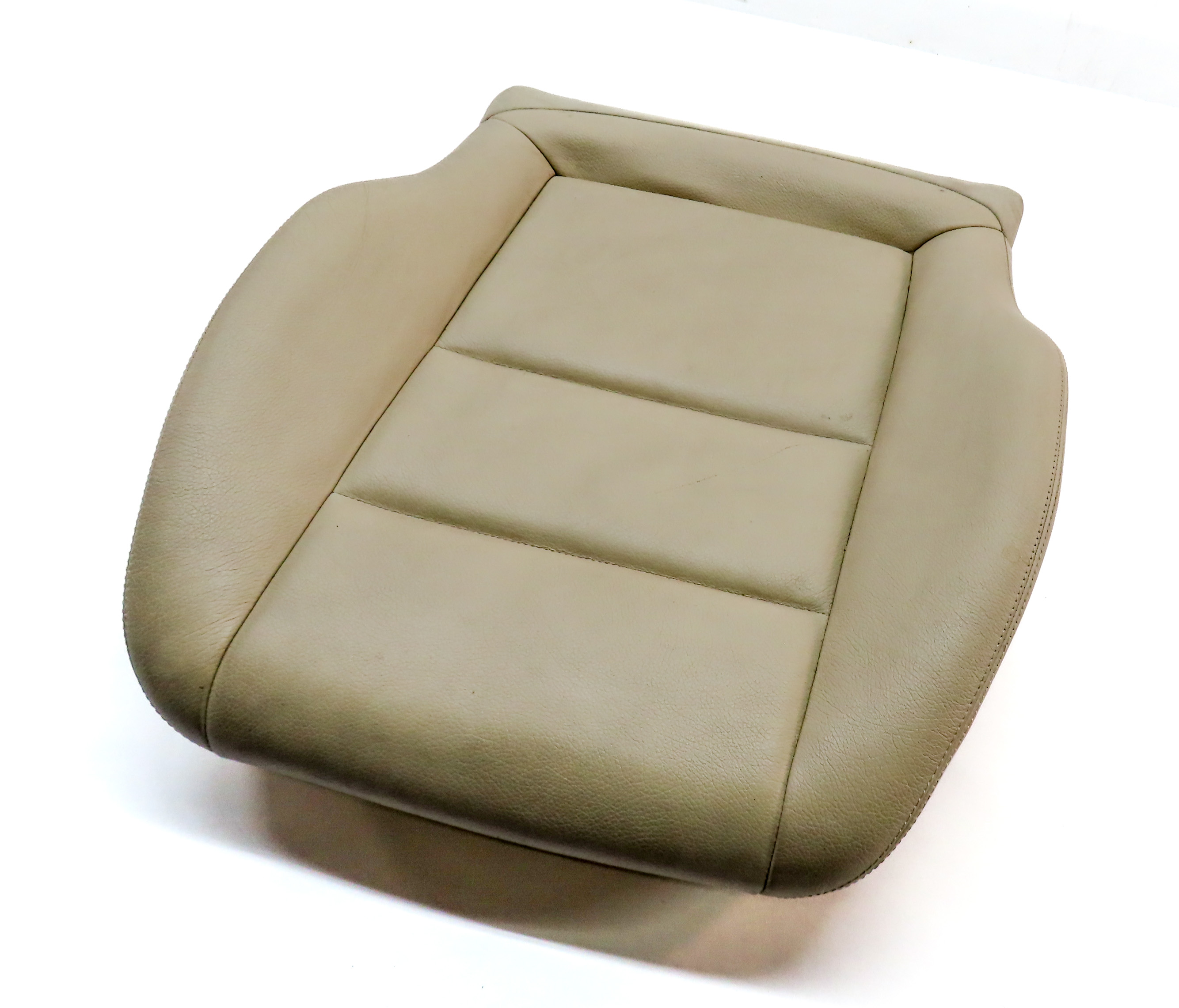 2013 MERCEDES C250 (W204) FRONT RIGHT LOWER MEMORY HEAT SEAT CUSHION (Beige) — exact item pictured